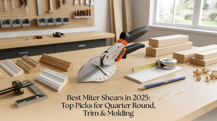 Best Miter Shears in 2025: Top Picks for Quarter Round, Trim & Molding