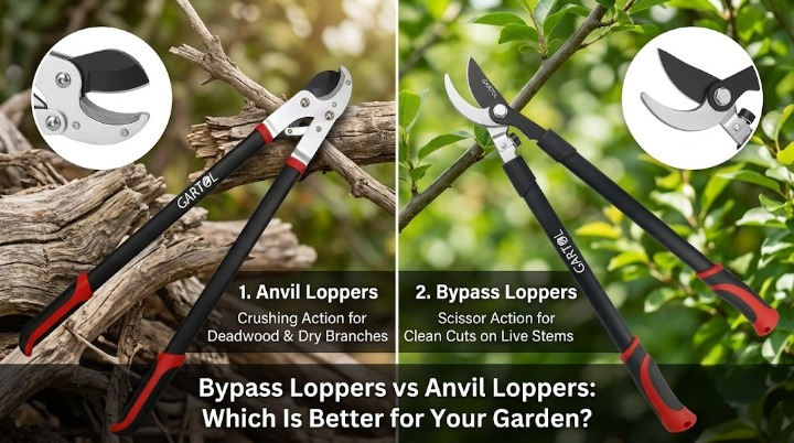 Bypass Loppers vs Anvil Loppers: Which Is Better for Your Garden?