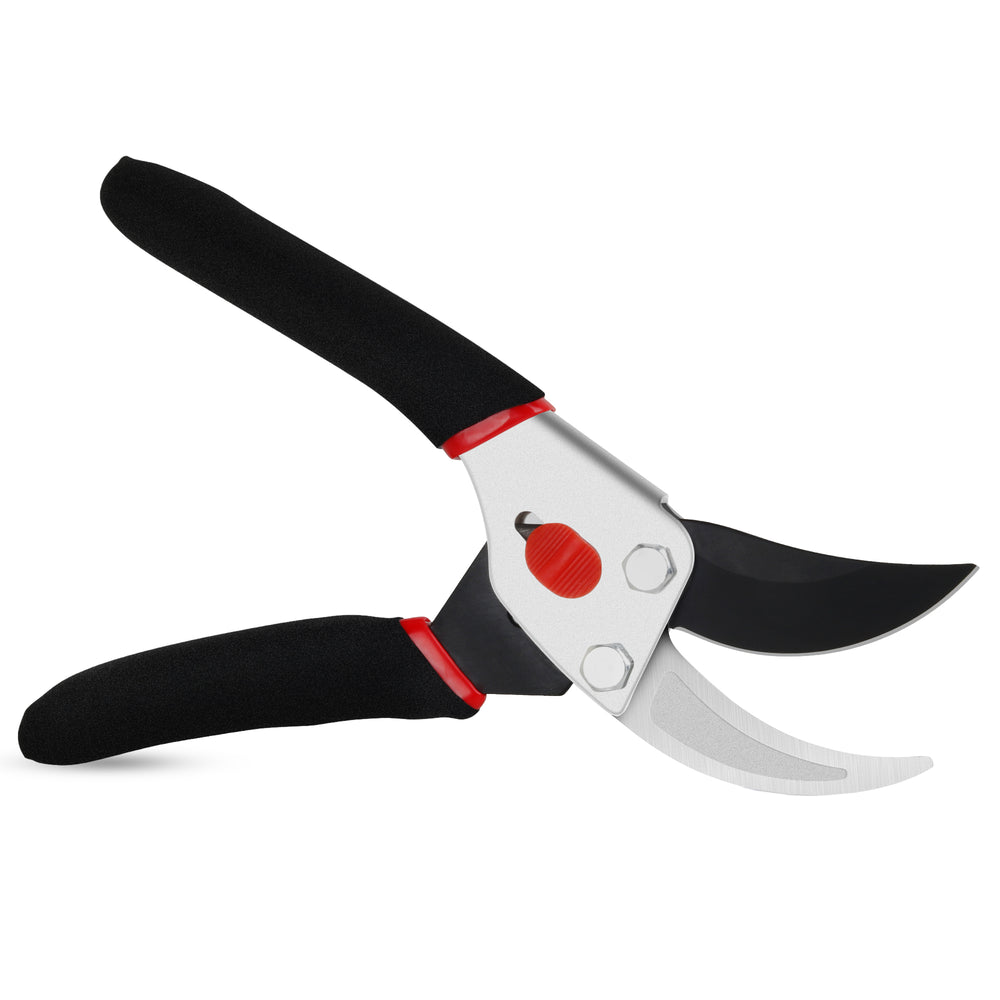 GARTOL 8.5" Professional Bypass Pruning Shears - SK5 Steel Clipper（black）