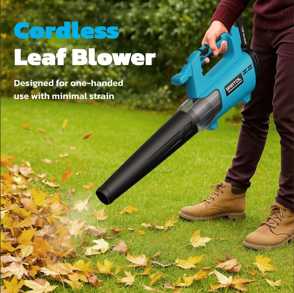 GARTOL Cordless Leaf Blower | 600CFM 190MPH Brushless Motor