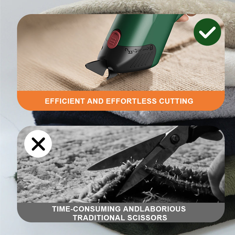 GARTOL 3.6V Cordless Electric Scissors for Fabric, Carpet & Crafts