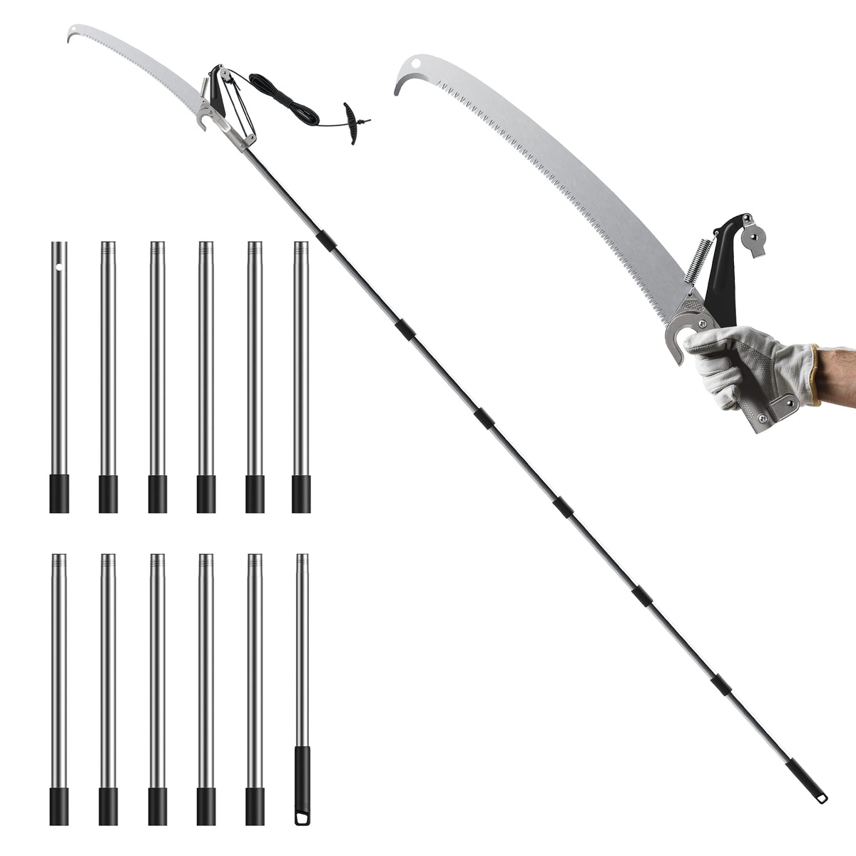 GARTOL 2-in-1 Extendable Tree Trimmer