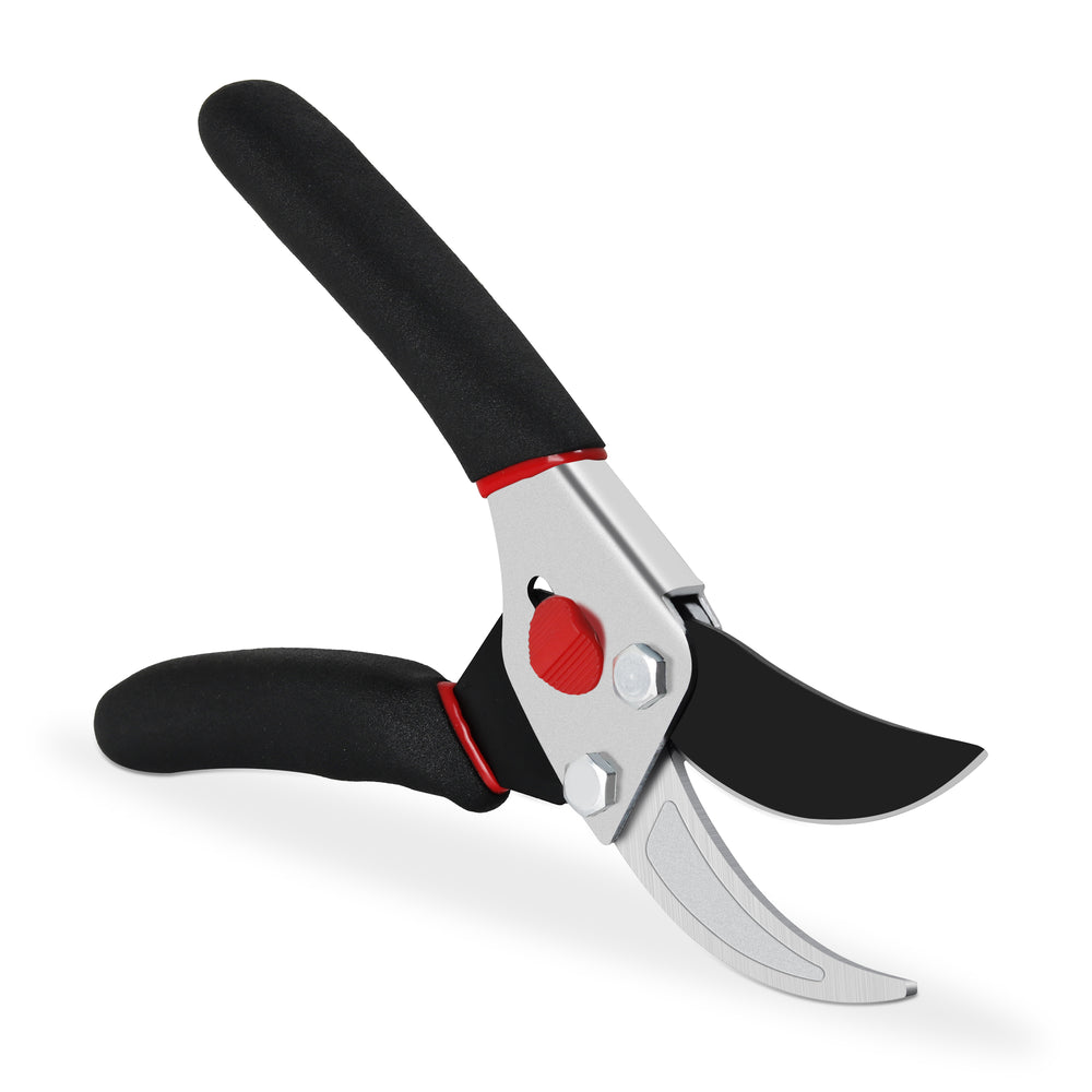 GARTOL 8.5" Professional Bypass Pruning Shears - SK5 Steel Clipper（black）