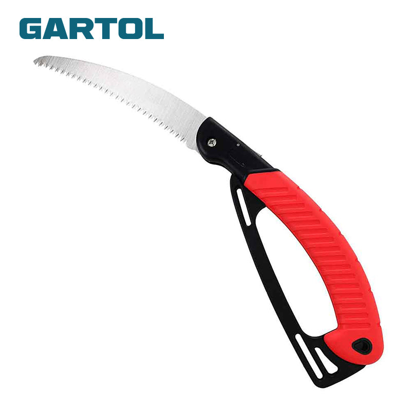 GARTOL 9" Folding Pruning Saw - SK5 Steel Triple-Cut Hand Saw