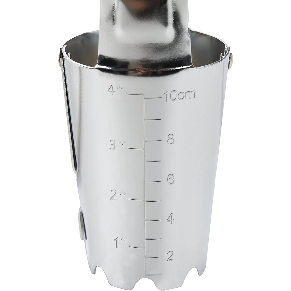 GARTOL Bulb Planter with Depth Mark - Alloy Steel Transplanter Tool