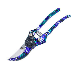 GARTOL 3-Piece Purple Floral Garden Tool Set – Aluminum Alloy Trowel, Cultivator & Pruner with Gift Box (K768)