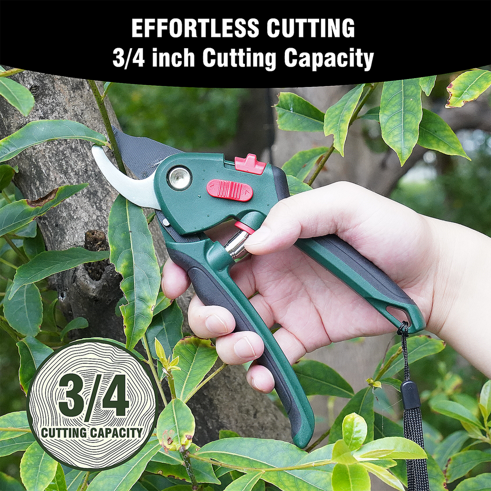 GARTOL 3-Piece Garden Tool Set (Lopper, Hedge & Pruning Shears)