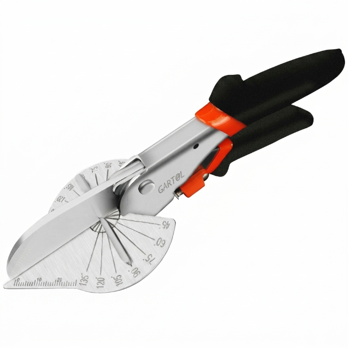 45°-135° Miter Shears (Tool Only + 1 Blade) | GARTOL SK5 Steel