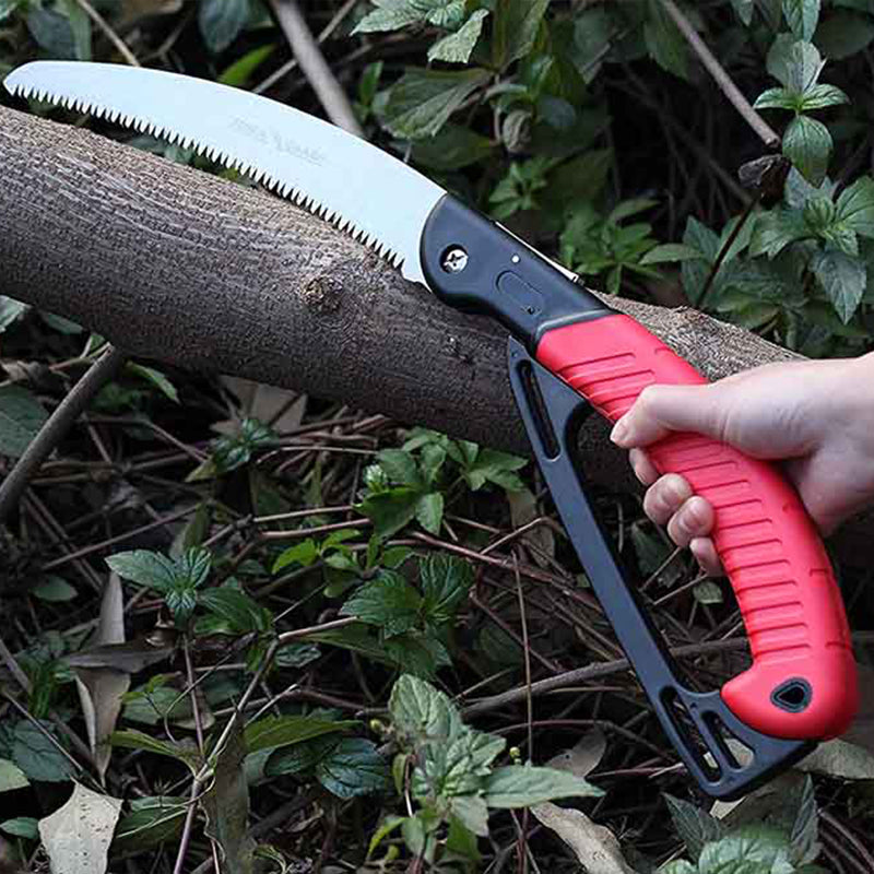 GARTOL 9" Folding Pruning Saw - SK5 Steel Triple-Cut Hand Saw