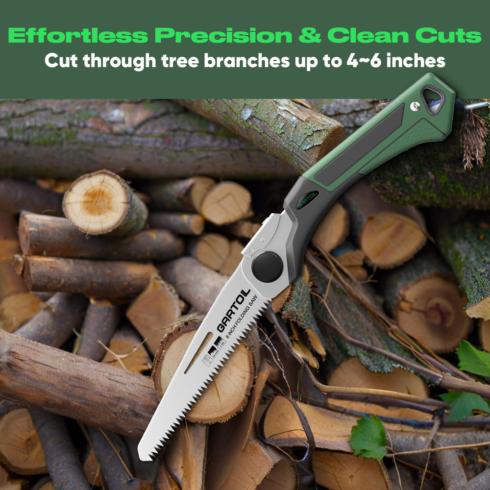 GARTOL 8 Inch SK5 Blade Folding Saw Hand Pruning Saw for Wood Cutting Pruning - product image 7
