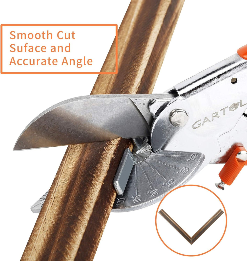 GARTOL Miter Shears | 45° -135° Adjustable Angle Cutter