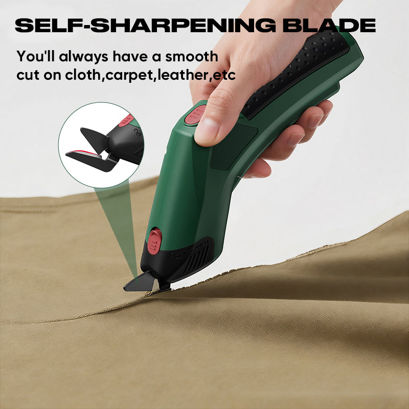 GARTOL 3.6V Cordless Electric Scissors for Fabric, Carpet & Crafts