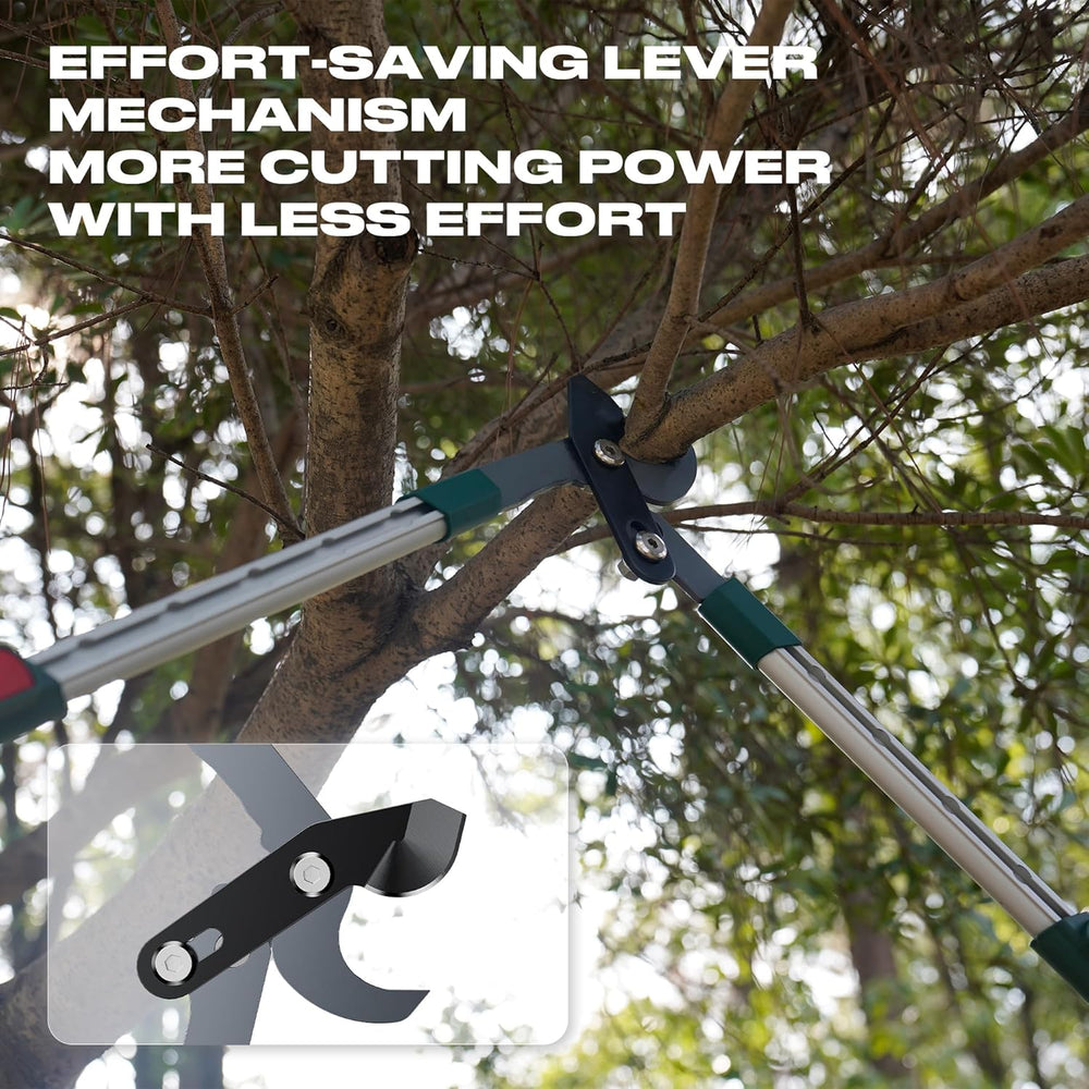 GARTOL loppers with effort-saving lever mechanism for more cutting power