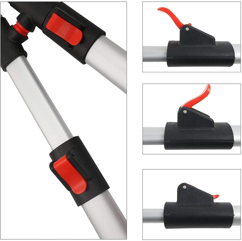GARTOL Telescopic Hedge Shears, Extendable Garden Bush Clippers (HA1814R-10)