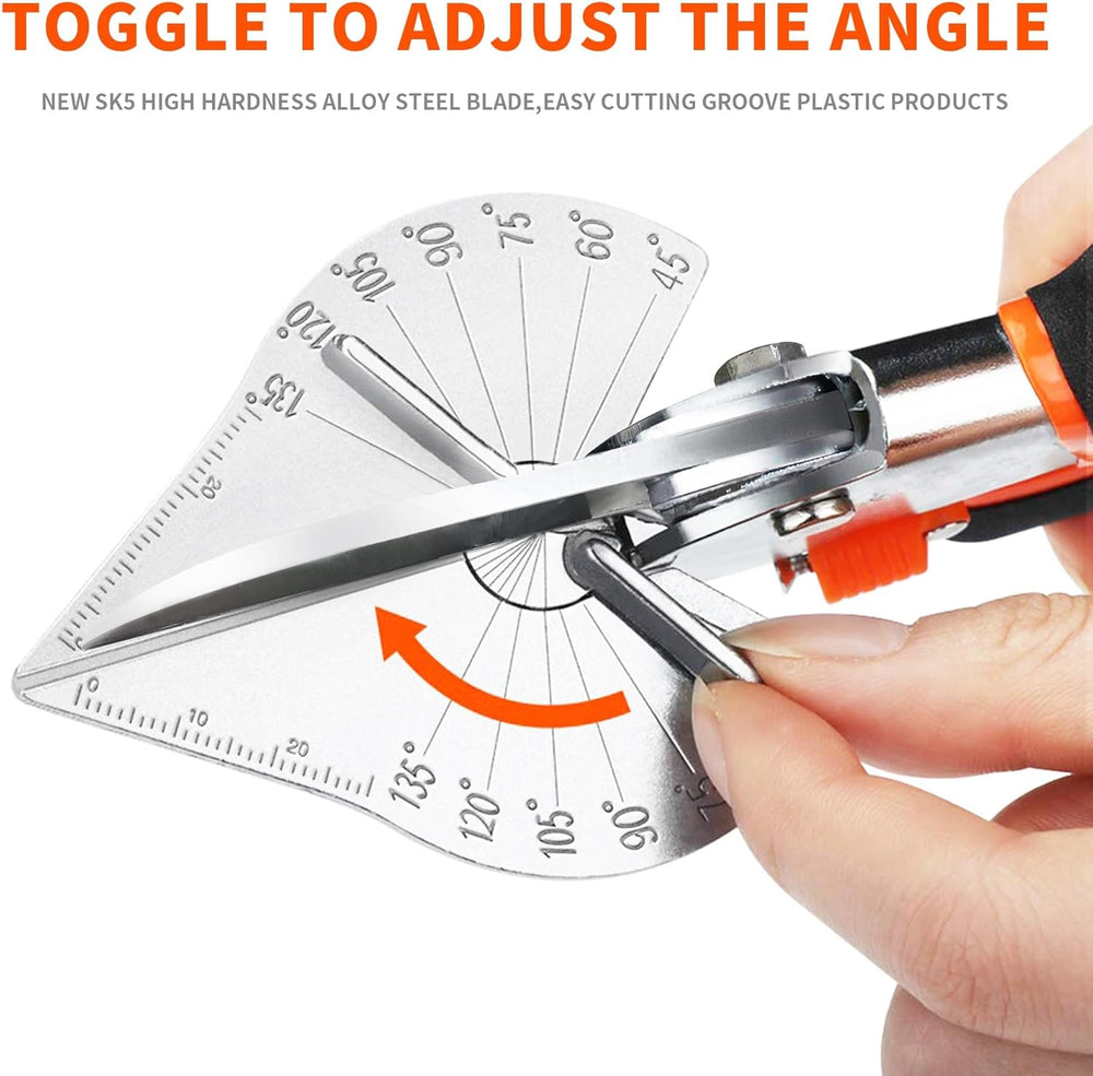 GARTOL Miter Shears | 45° -135° Adjustable Angle Cutter