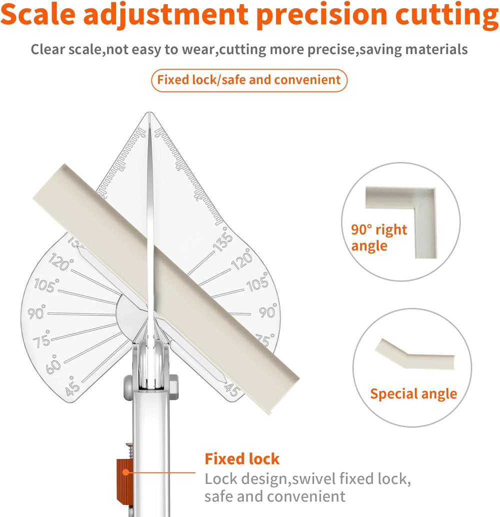 GARTOL Miter Shears | 45° -135° Adjustable Angle Cutter