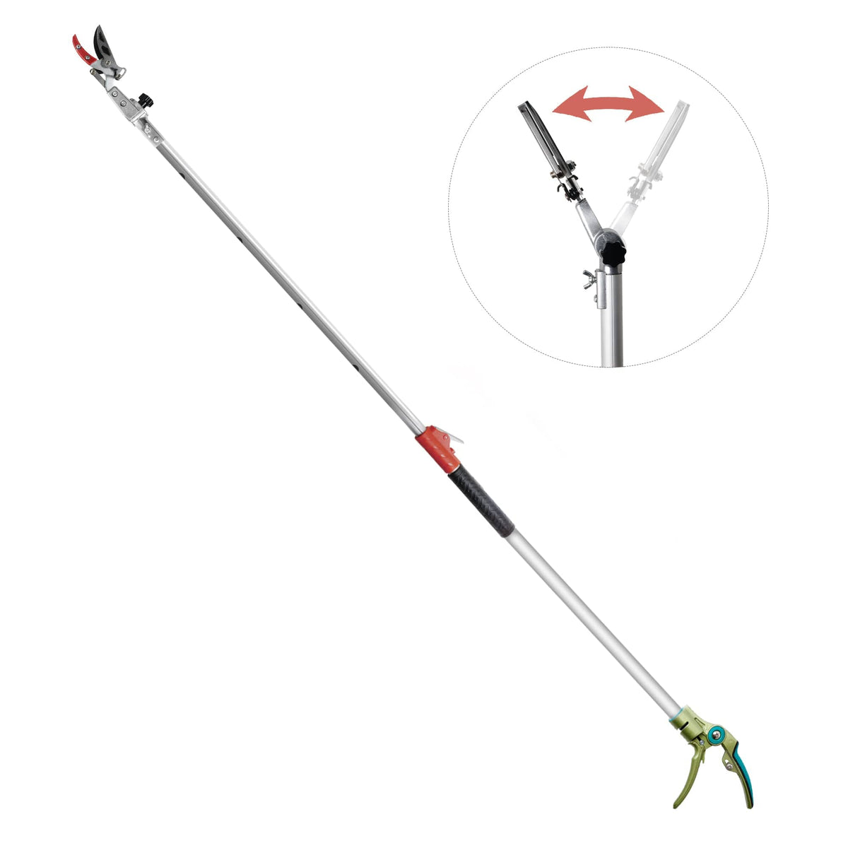 GARTOL Telescopic Pole Pruner & Saw (3.67-5.45ft)