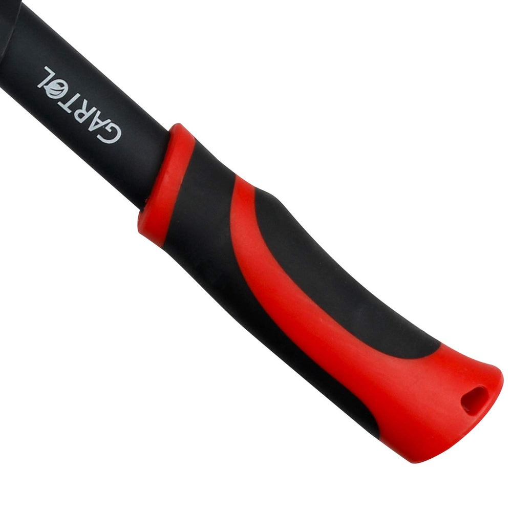 GARTOL hedge shears ergonomic non-slip TPR rubber handle close-up