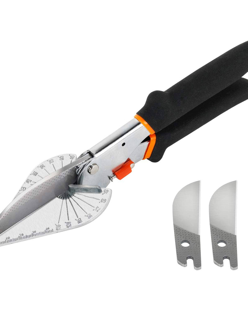 GARTOL Large Miter Shear Cutter - 45°-135° Adjustable Angle Tool(Not for Hardwood)
