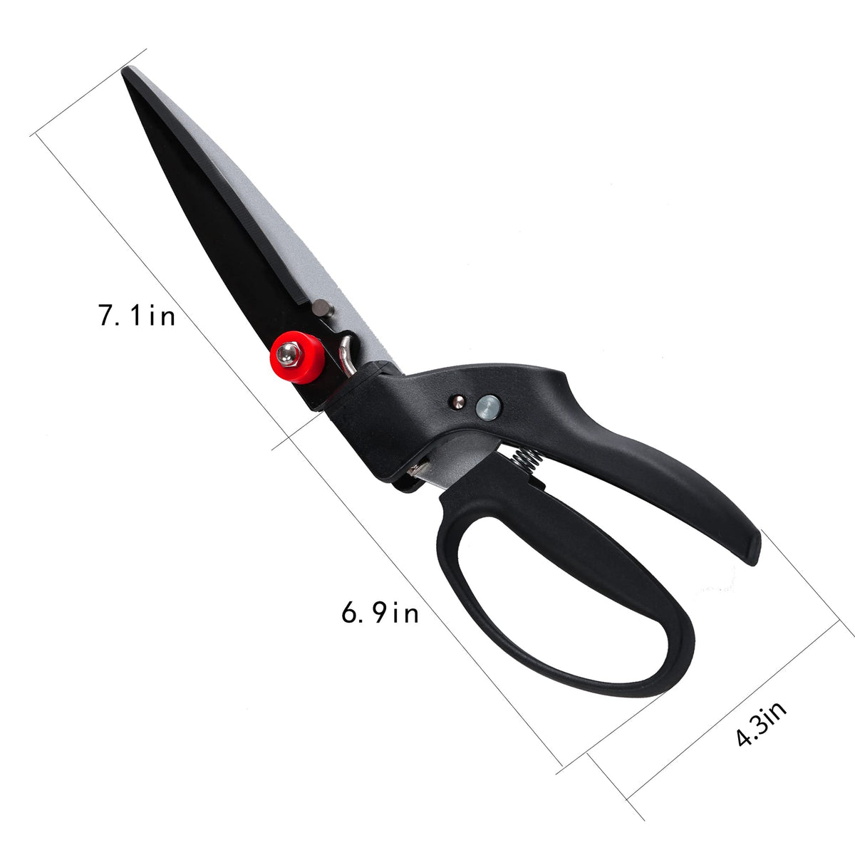 Grass Shears with180 Degrees Rotating Cutter Head-GARTOL