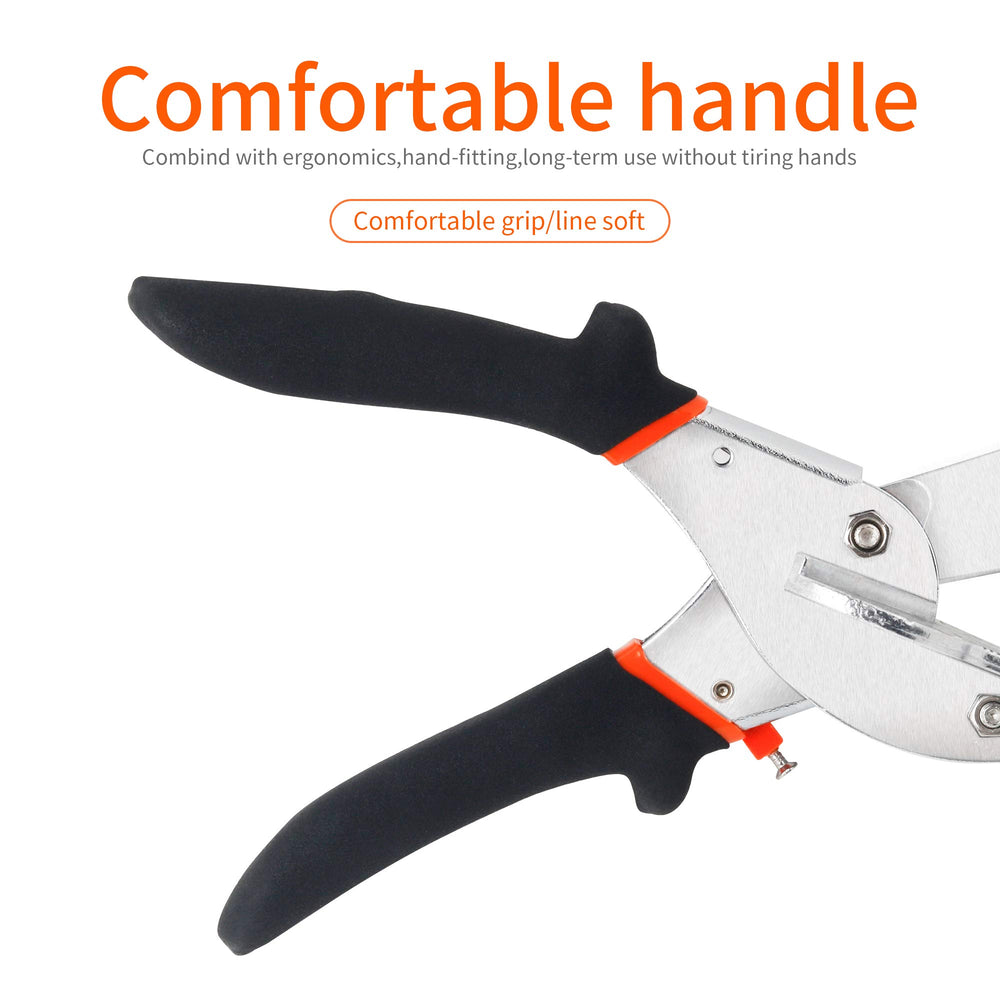 GARTOL Multi-Angle Miter Shears - 45°-135° Trim & Molding Cutter