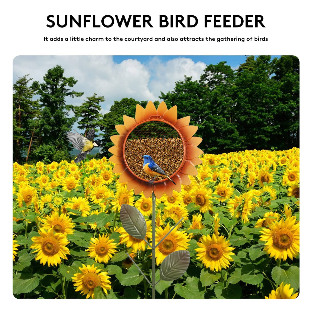 Sunflower Bird Feeder-GARTOL