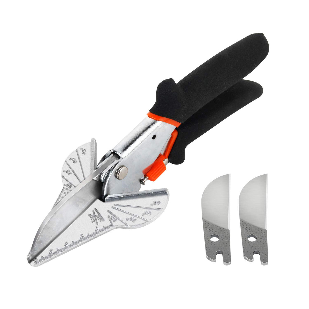 GARTOL Quarter Round Cutter - Miter Shears 45°-135° with SK5 Blade